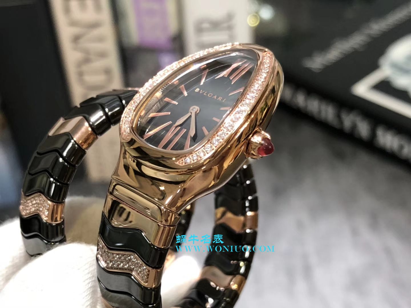  BVLGARI Serpenti Spiga系列 wrist watch 集女性制表工艺之大成蛇形 wrist watch  / BG005
