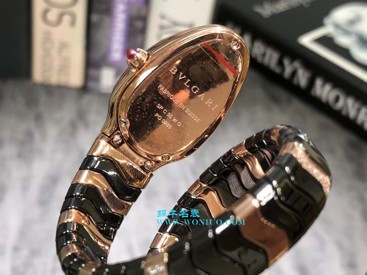  BVLGARI Serpenti Spiga系列 wrist watch 集女性制表工艺之大成蛇形 wrist watch  / BG005