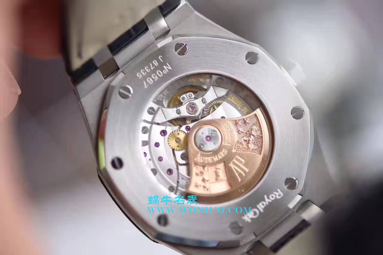 【 Video analysis JF Factory 1:1 top 复刻高仿手表】Audemars Piguet 满天星皇家橡树系列15452BC.ZZ.D019CR.01，15402OR.ZZ.D003CR.01男女通用满钻 wrist watch  / AP108