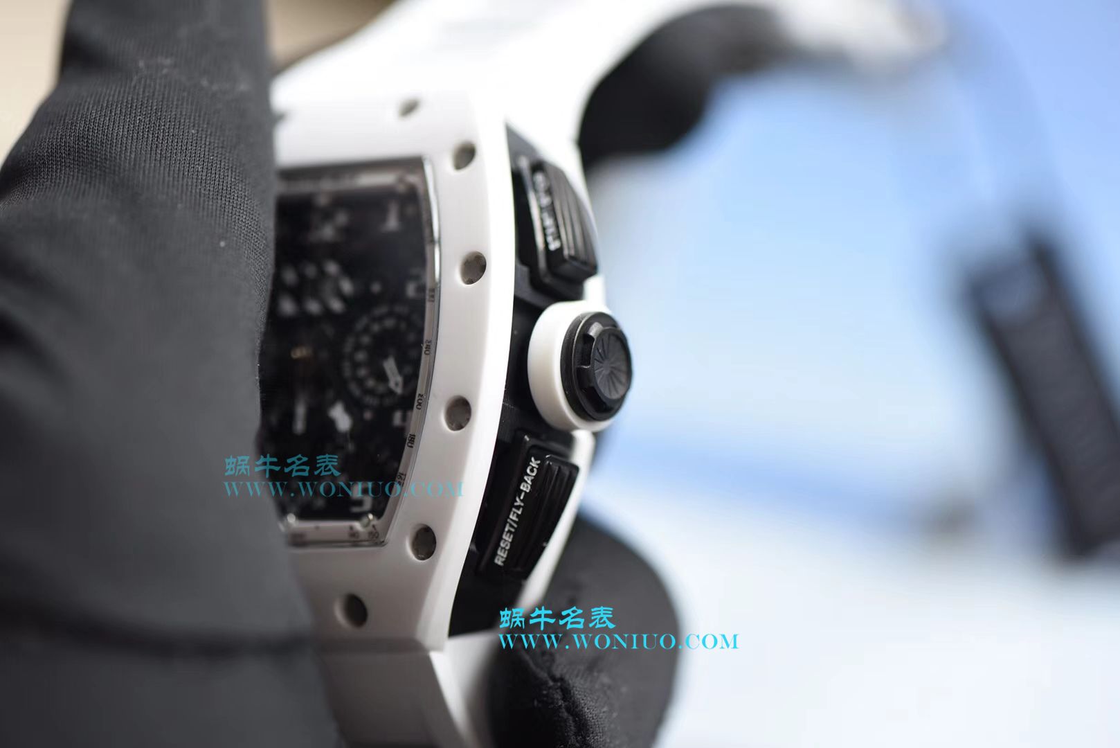 【KV一比一超A高仿手表】理查德米尔RICHARD MILLE男士系列RM011 白 Composite 多功能 wrist watch  / RM 011G