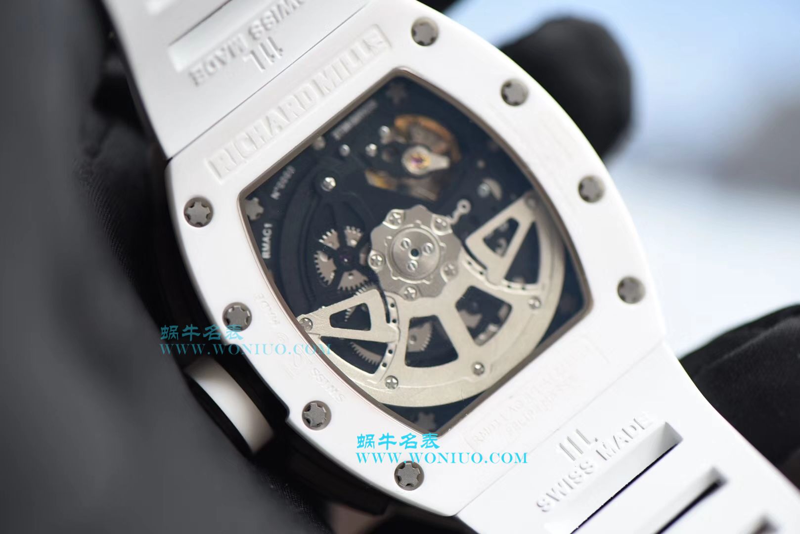 【KV一比一超A高仿手表】理查德米尔RICHARD MILLE男士系列RM011 白 Composite 多功能 wrist watch  / RM 011G