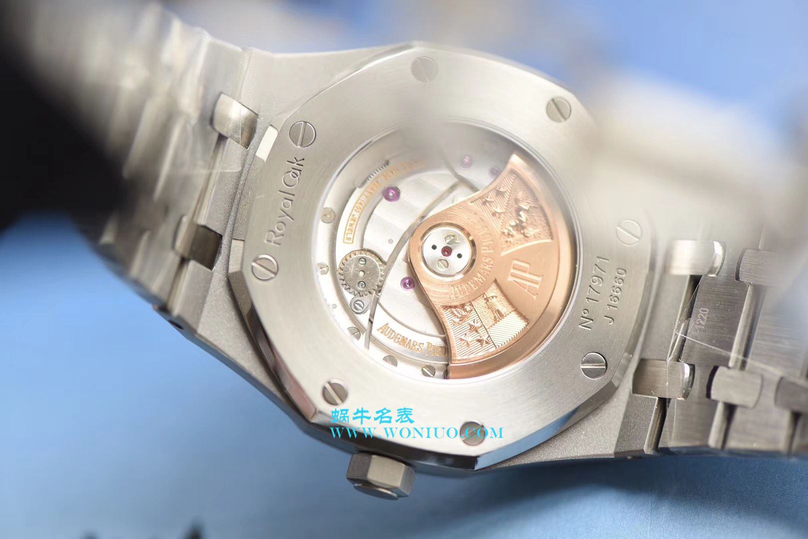 【视频测评JF一比一超A高仿手表】Audemars Piguet 皇家橡树系列15400ST.OO.1220ST.03《蓝面》男表 / JF AP 15400ST