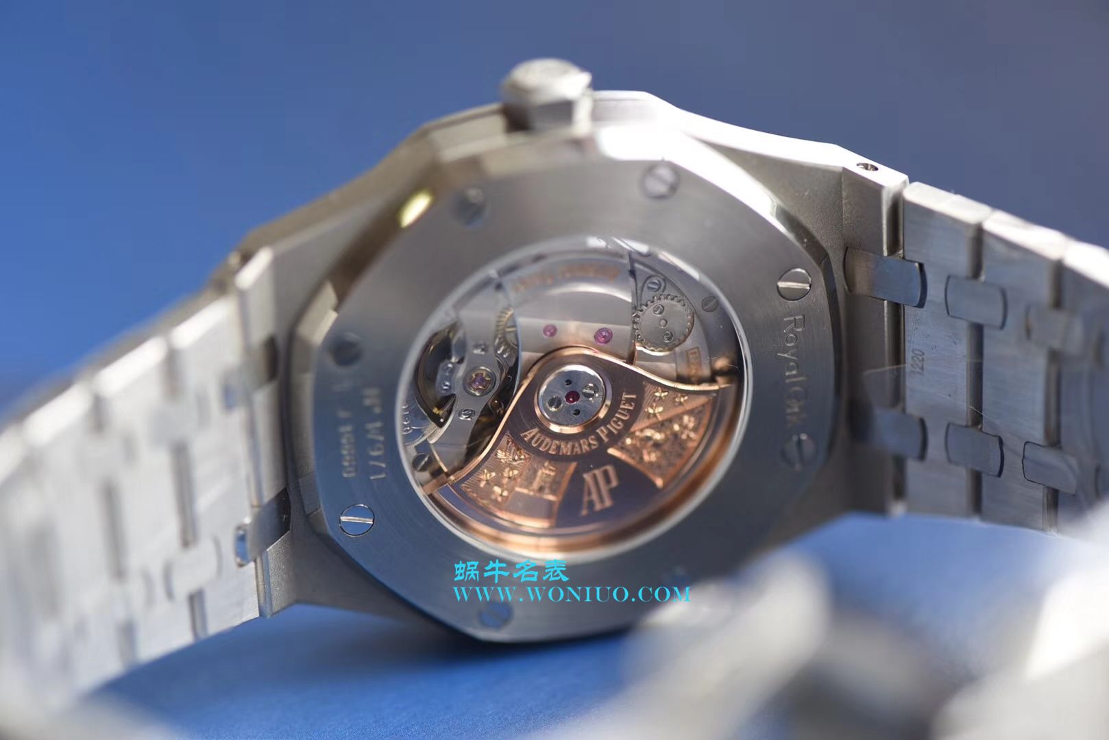 【视频测评JF一比一超A高仿手表】Audemars Piguet 皇家橡树系列15400ST.OO.1220ST.03《蓝面》男表 / JF AP 15400ST