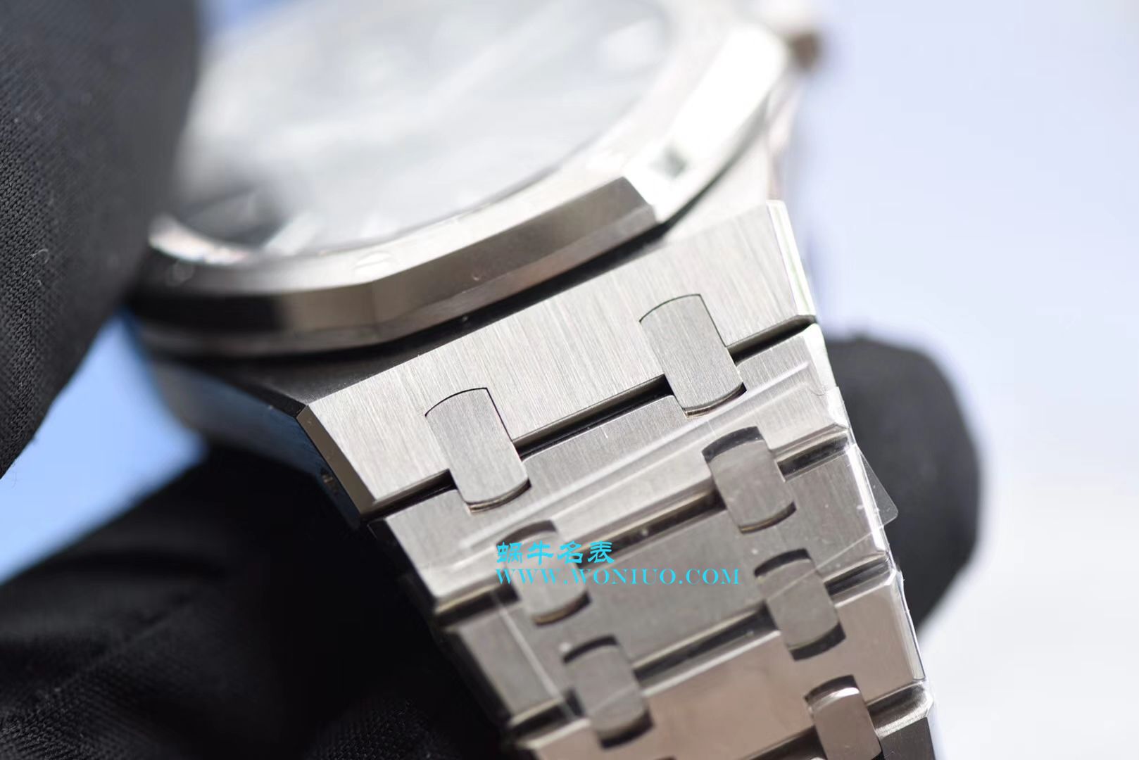【视频测评JF Factory 1:1高仿手表】Audemars Piguet 皇家橡树系列15400ST.OO.1220ST.03《黑盘》 wrist watch   / AP023