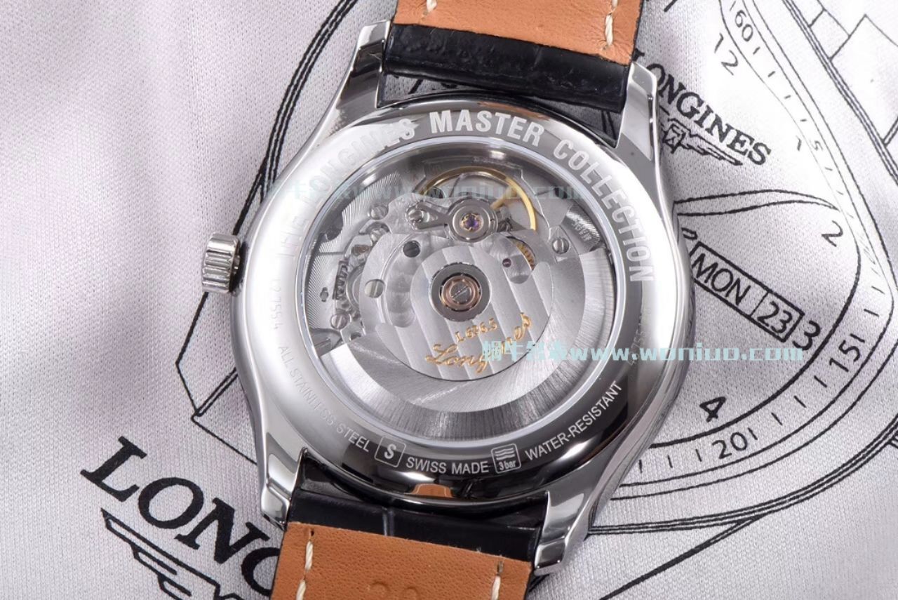 【LG一比一超A高仿手表】 Longines MASTER COLLECTION名匠系列L2.755.4.51.6《钢带》，L2.755.4.51.7《皮带》 wrist watch  / L102