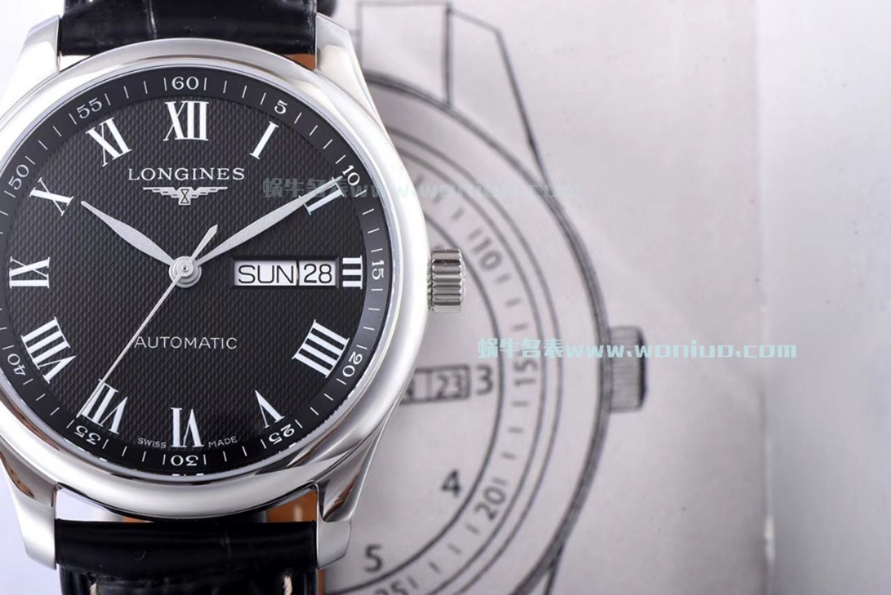 【LG一比一超A高仿手表】 Longines MASTER COLLECTION名匠系列L2.755.4.51.6《钢带》，L2.755.4.51.7《皮带》 wrist watch  / L102