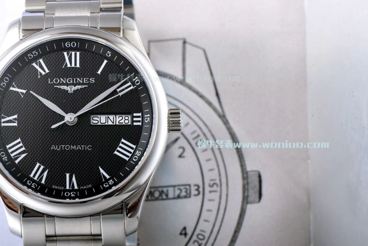 【LG一比一超A高仿手表】 Longines MASTER COLLECTION名匠系列L2.755.4.51.6《钢带》，L2.755.4.51.7《皮带》 wrist watch  / L102