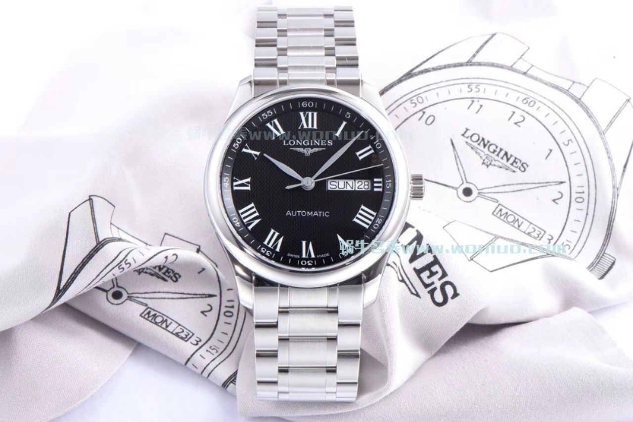 【LG一比一超A高仿手表】 Longines MASTER COLLECTION名匠系列L2.755.4.51.6《钢带》，L2.755.4.51.7《皮带》 wrist watch  / L102