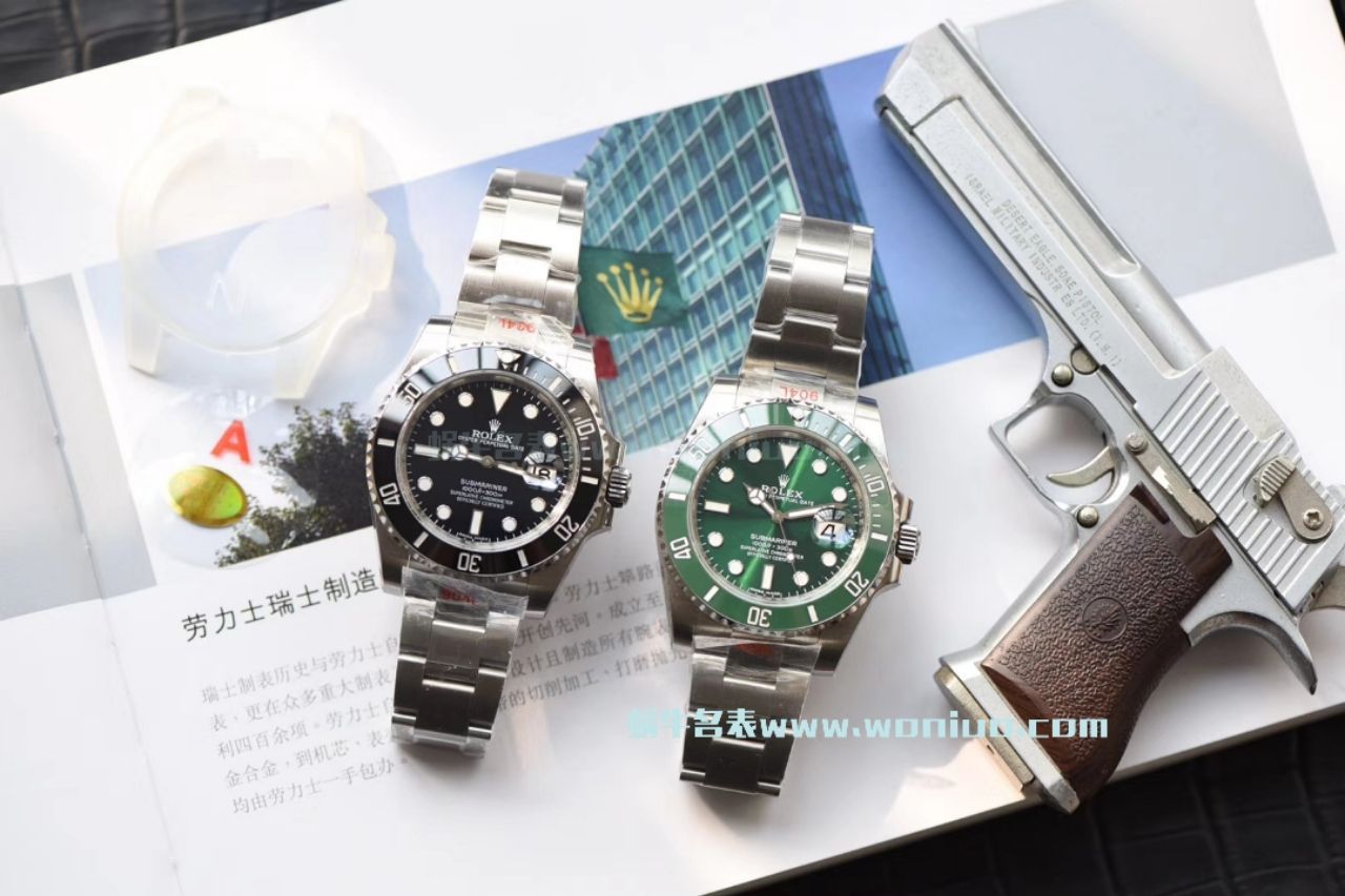 【NOOB Factory V9版本904L不锈钢版本】 Rolex  Submariner 型复刻高仿116610LV-97200 绿盘 wrist watch ( Submariner )、116610LN-97200 《 Submariner 》 / RCB199