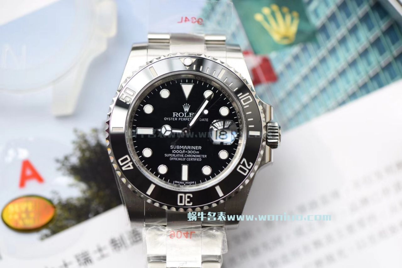 【NOOB Factory V9版本904L不锈钢版本】 Rolex  Submariner 型复刻高仿116610LV-97200 绿盘 wrist watch ( Submariner )、116610LN-97200 《 Submariner 》 / RCB199