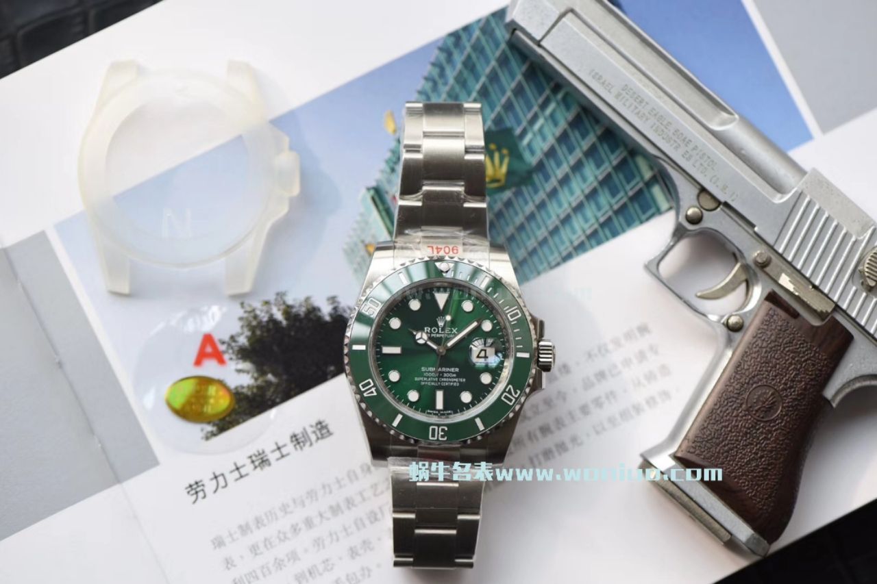 【NOOB Factory V9版本904L不锈钢版本】 Rolex  Submariner 型复刻高仿116610LV-97200 绿盘 wrist watch ( Submariner )、116610LN-97200 《 Submariner 》 / RCB199