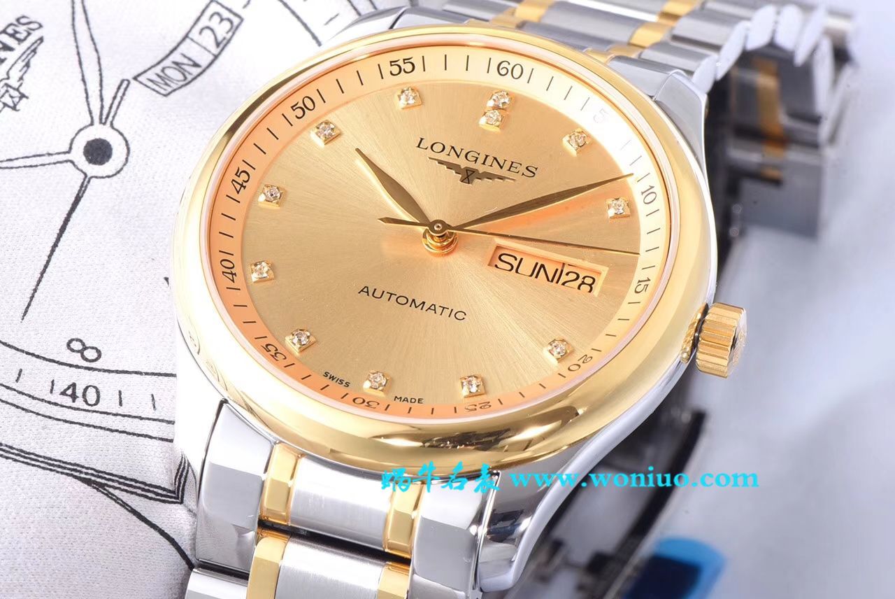 【LG一比一超A高仿手表】 Longines 名匠系列L2.755.5.77.7 wrist watch  / L101