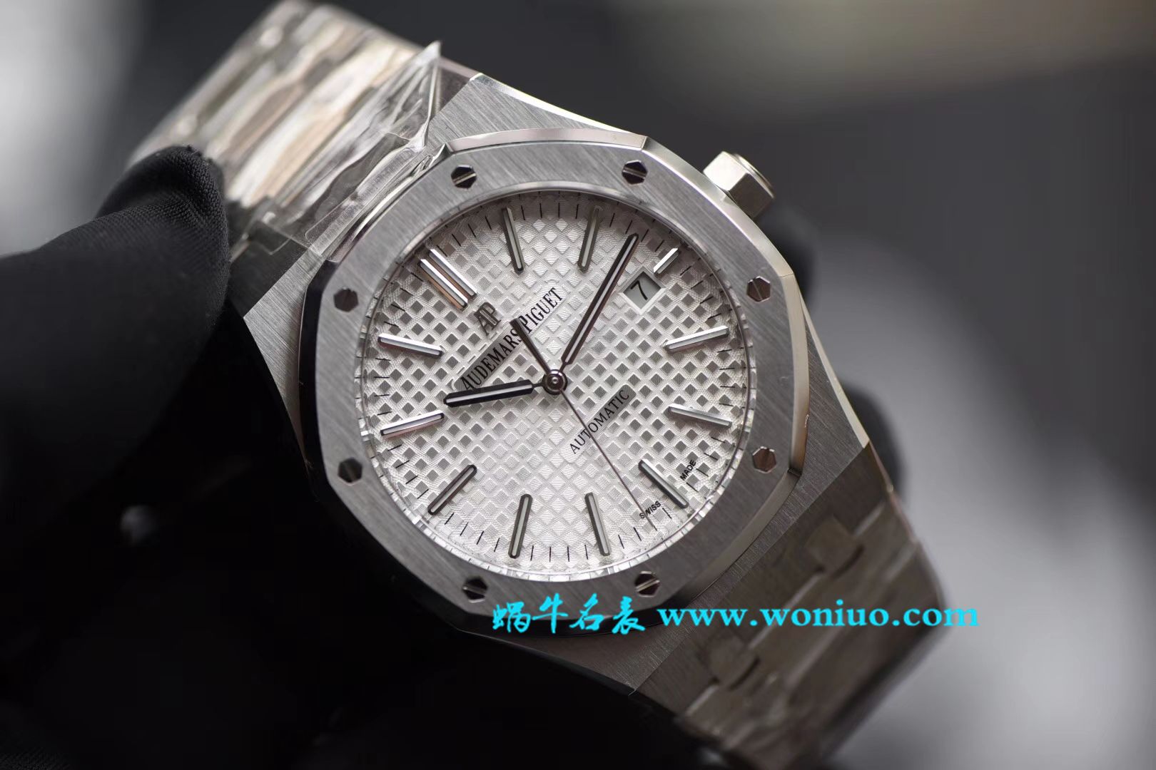 【视频解说】JF Factory 一比一高精仿手表之Audemars Piguet 皇家橡树系列15400ST.OO.1220ST.02男表 / APBF022B