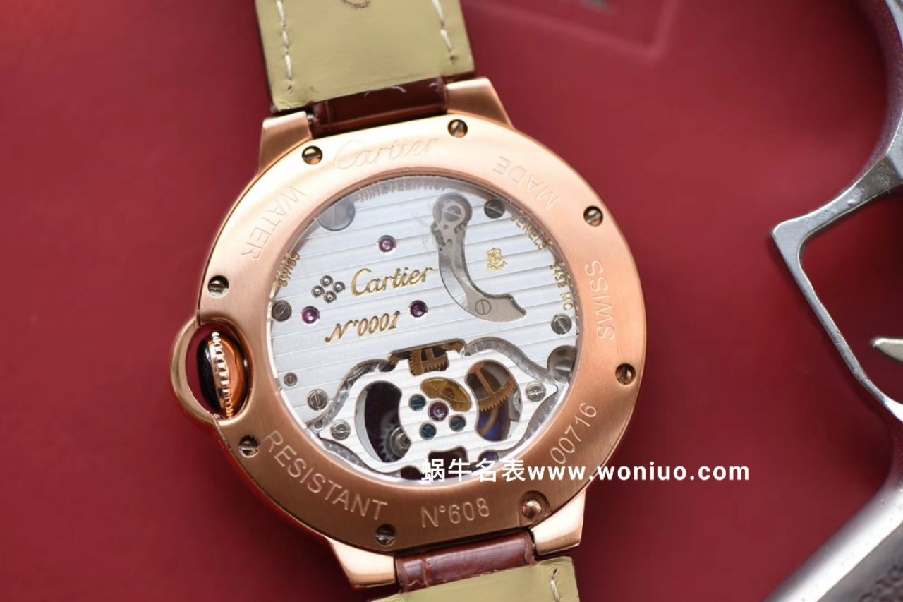 TF出品 Cartier  蓝气球 Tourbillon 男女中性款 / K153