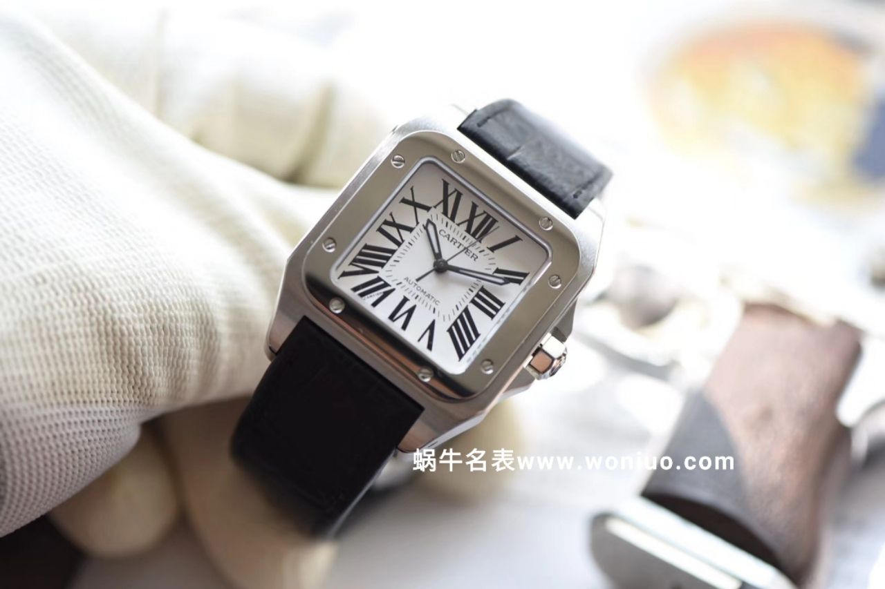 【独家视频测评HBBV6 Factory 一比一超A高仿手表】 Cartier   Santos 系列W20126X8 女士机械 wrist watch  / KDY084