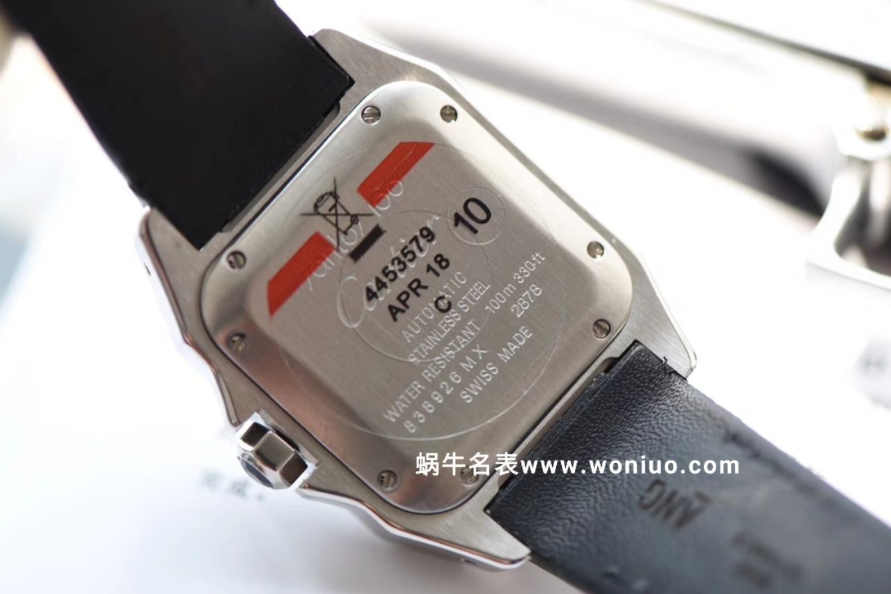 【独家视频测评HBBV6 Factory 一比一超A高仿手表】 Cartier   Santos 系列W20126X8 女士机械 wrist watch  / KDY084