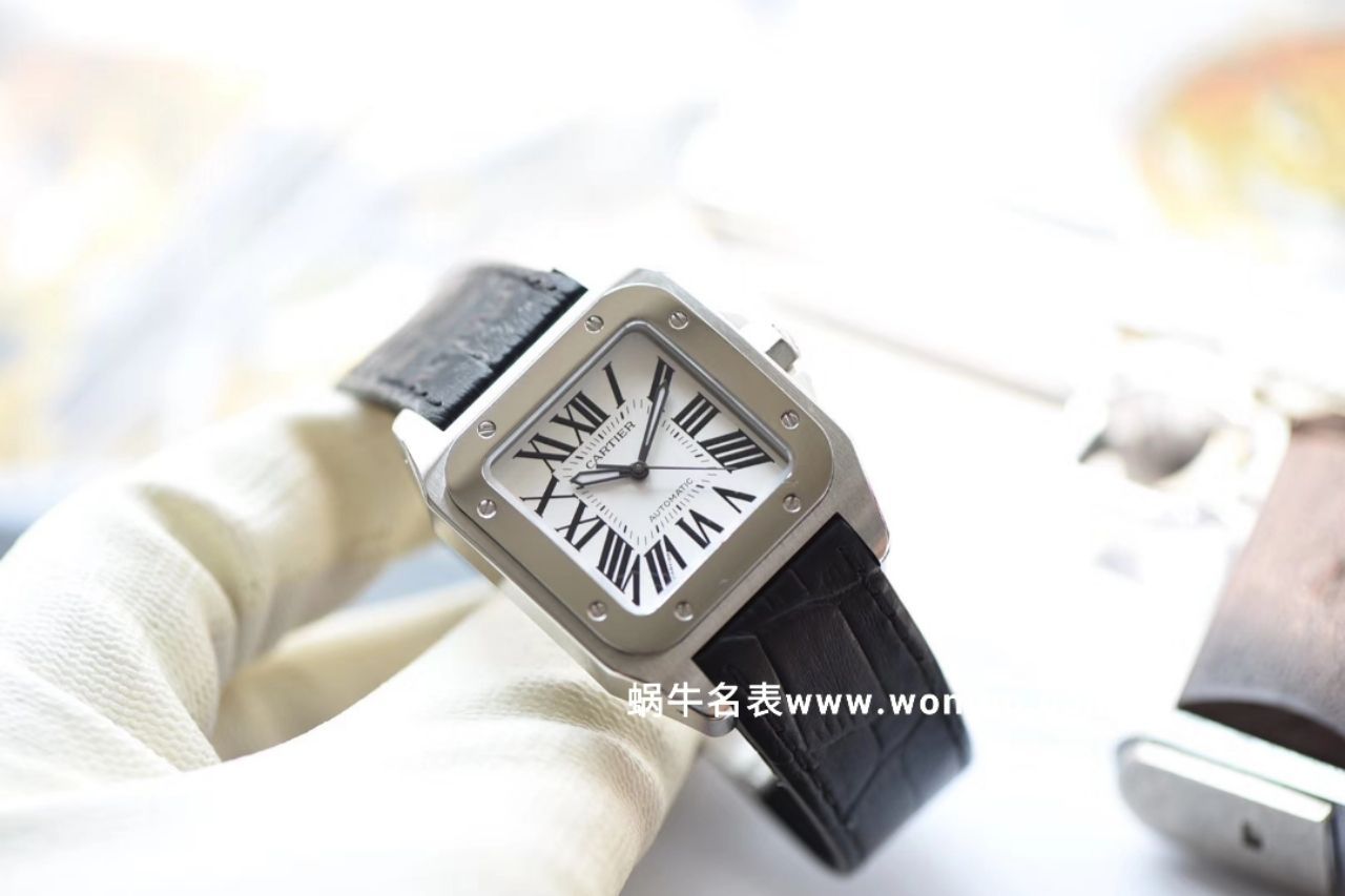 【独家视频测评HBBV6 Factory 一比一超A高仿手表】 Cartier   Santos 系列W20126X8 女士机械 wrist watch  / KDY084