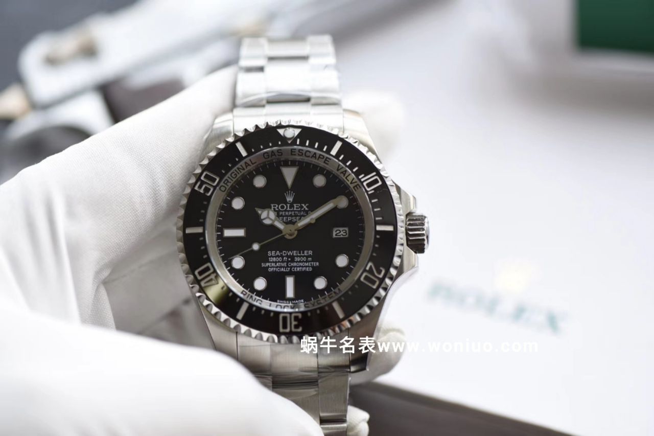 AR黑鬼王904L超级3135机新款 复刻高仿AR Rolex SEA-DWELLER鬼王44MM副本的十年精华 / R2115