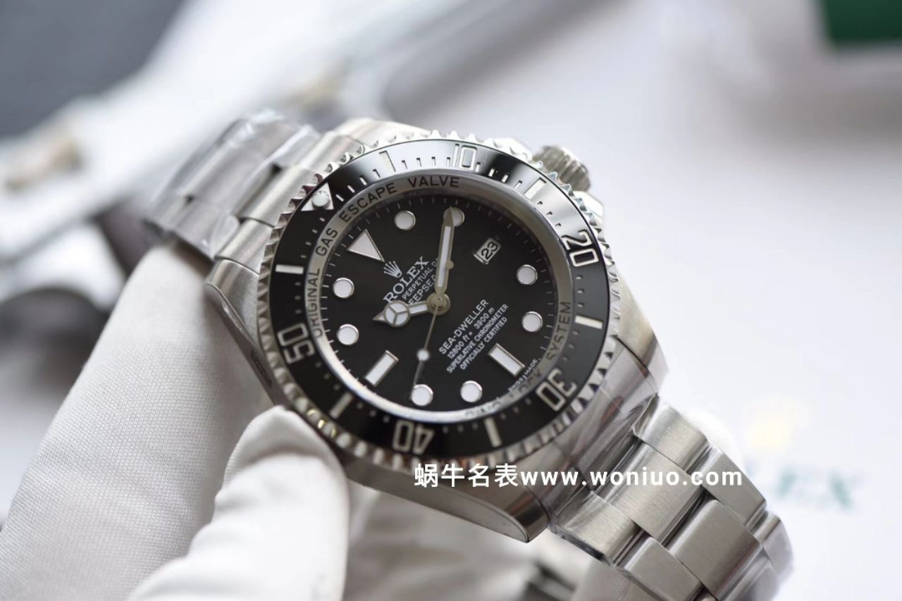 AR黑鬼王904L超级3135机新款 复刻高仿AR Rolex SEA-DWELLER鬼王44MM副本的十年精华 / R2115