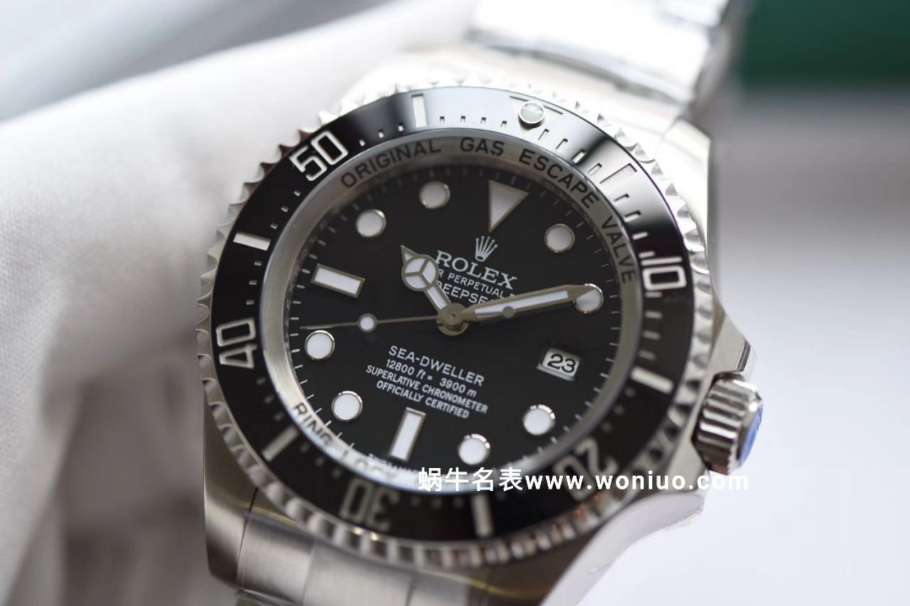 AR黑鬼王904L超级3135机新款 复刻高仿AR Rolex SEA-DWELLER鬼王44MM副本的十年精华 / R2115