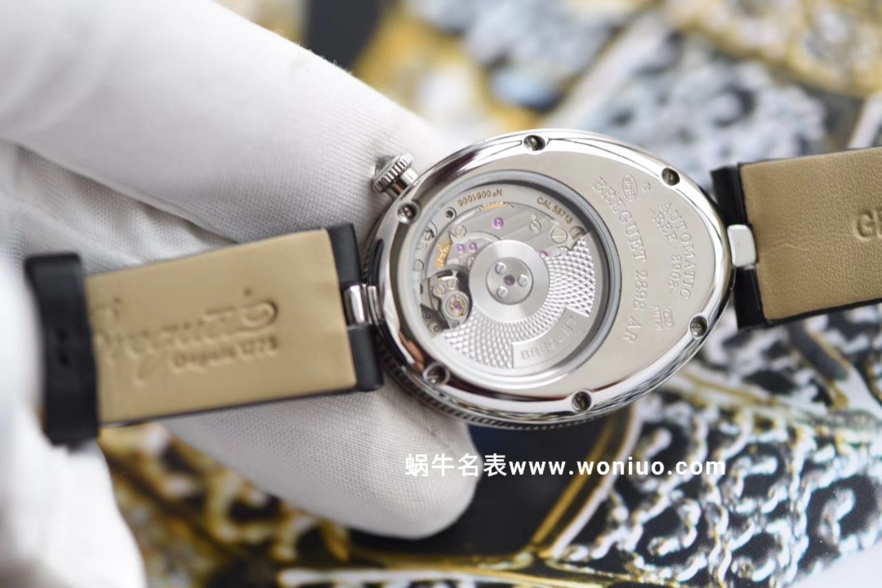  Breguet 那不勒斯皇后精品 中等尺寸 大部分女生适用蓝宝石镜面，贝母表面女表 / BZ051