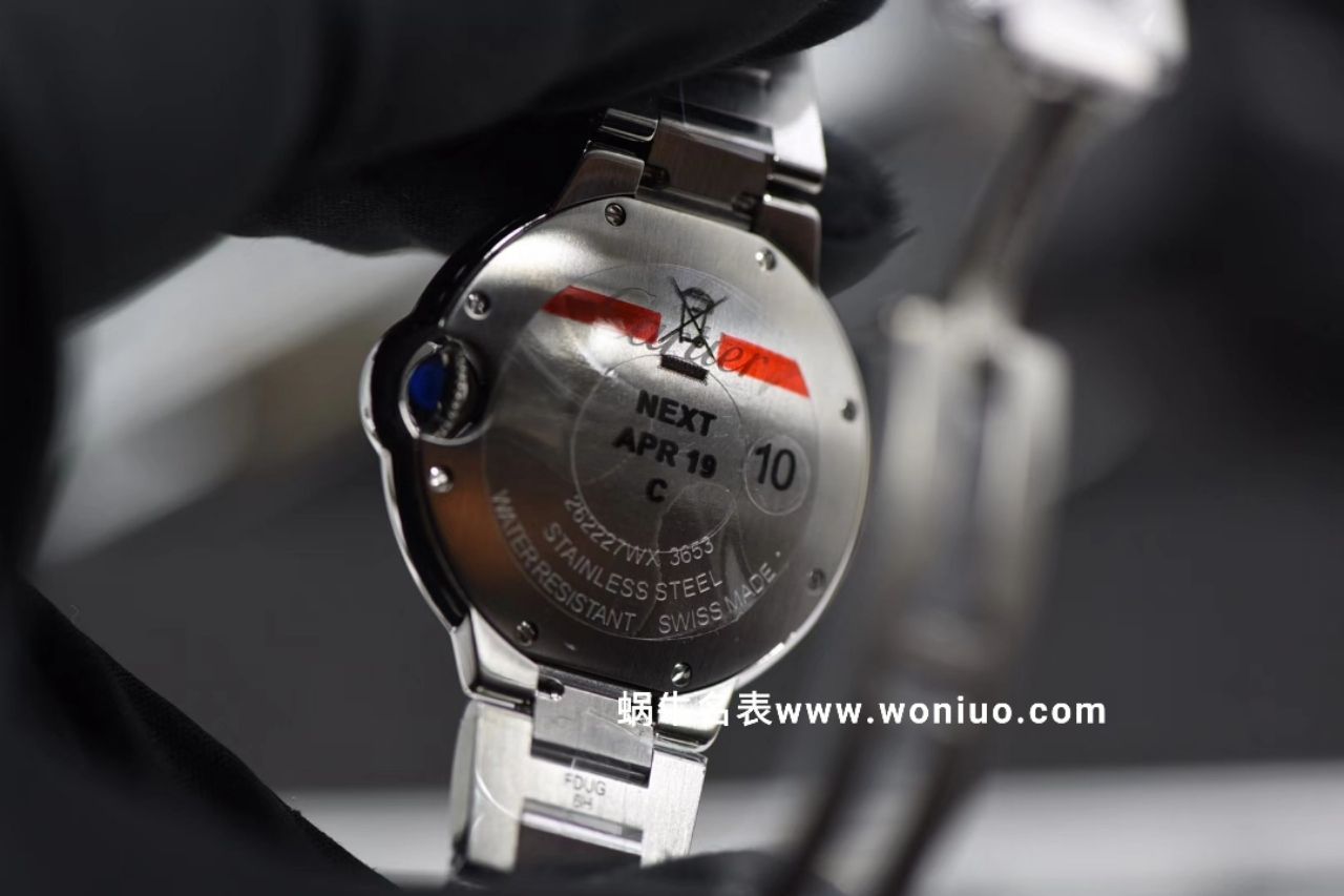 V6出品蓝气球新品～33mm贝母钻丁面石英 Movement 女士 wrist watch  / K156