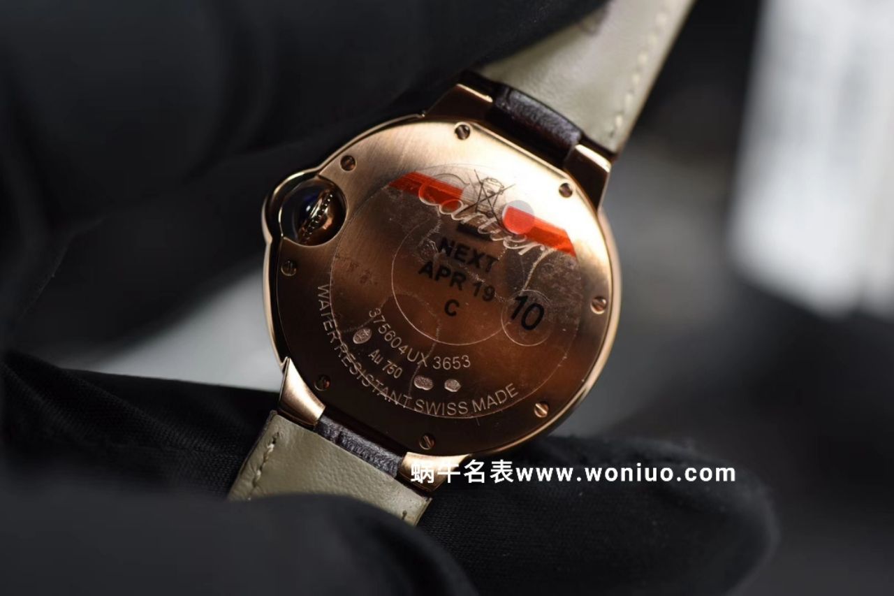 V6出品蓝气球新品～33mm 玫瑰金贝母钻丁面女士石英 wrist watch  / K157