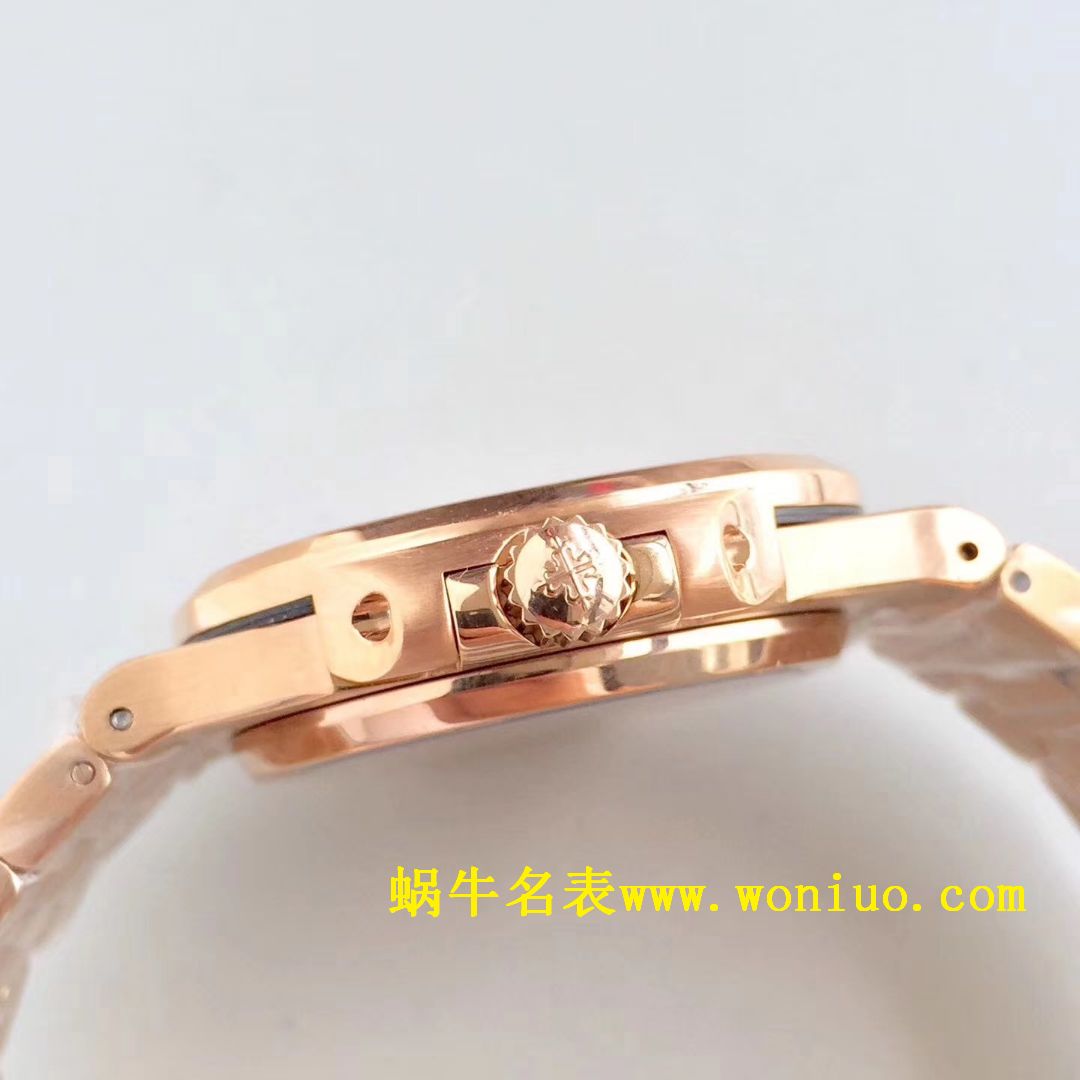 DM新品  PATEK PHILIPPE 复刻高仿满天星 方钻 运动系列 Nautilus 5719/1G-001 / BD225