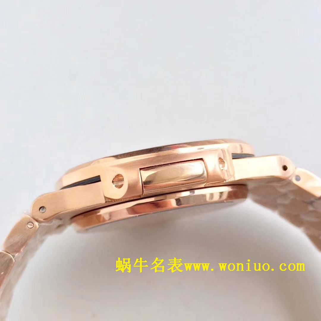 DM新品  PATEK PHILIPPE 复刻高仿满天星 方钻 运动系列 Nautilus 5719/1G-001 / BD225
