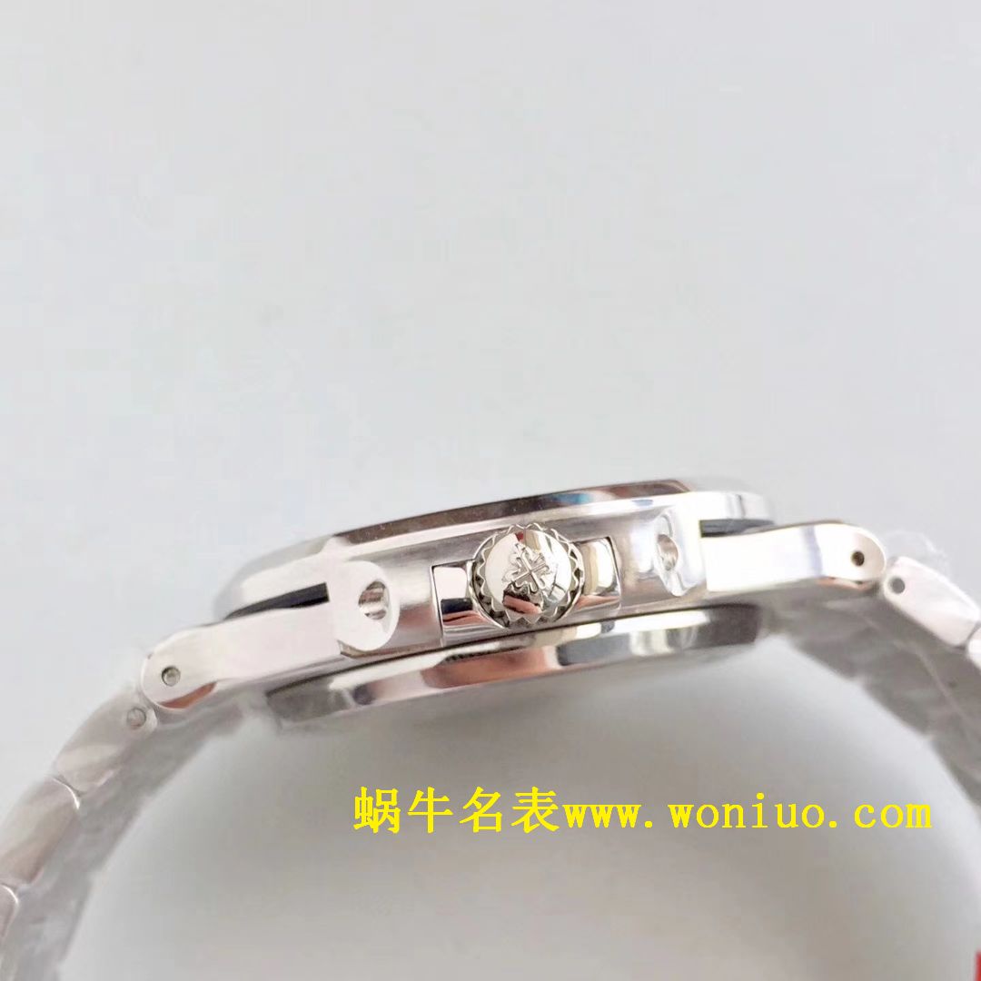 DM新品  PATEK PHILIPPE 复刻高仿满天星 方钻 运动系列 Nautilus 5719/1G-001 / BD225