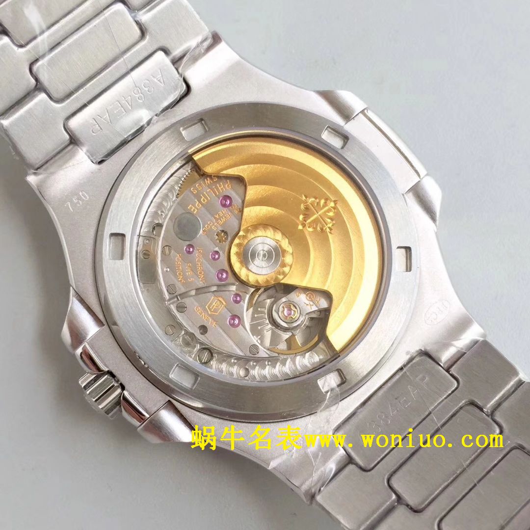 DM新品  PATEK PHILIPPE 复刻高仿满天星 方钻 运动系列 Nautilus 5719/1G-001 / BD225