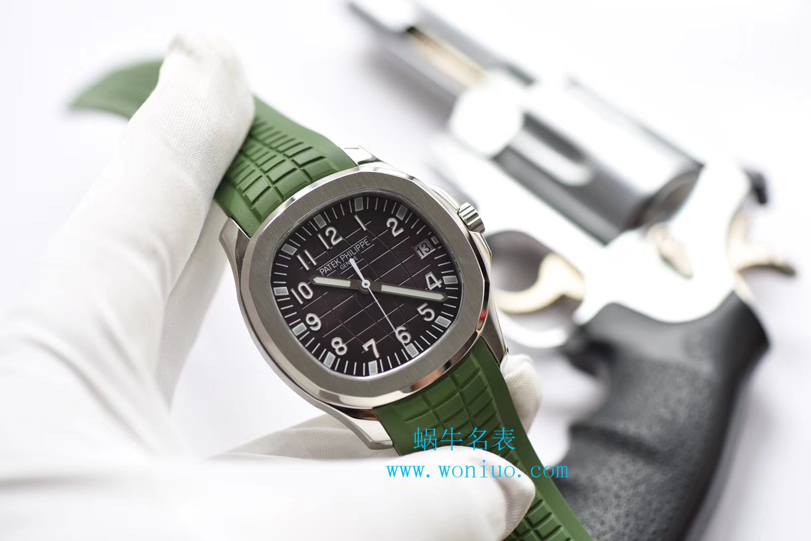 【PF一比一超A高仿手表】 PATEK PHILIPPE AQUANAUT系列5167A-001 wrist watch 《 PATEK PHILIPPE 手雷》 / BD158