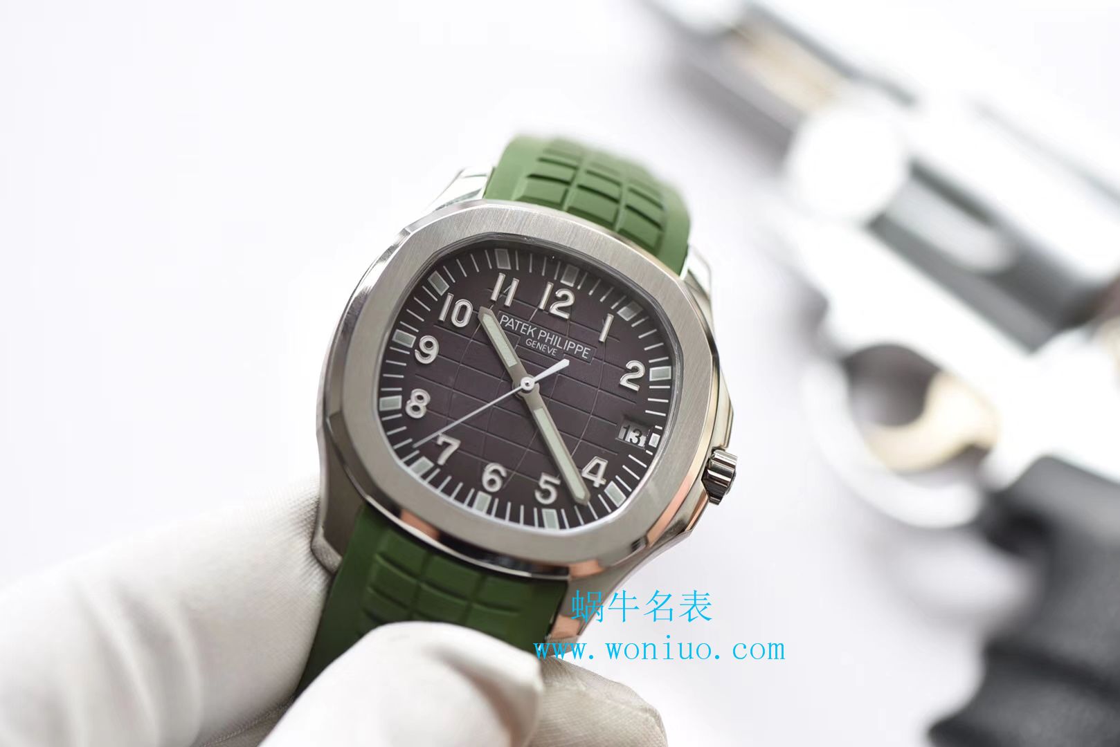 【PF一比一超A高仿手表】 PATEK PHILIPPE AQUANAUT系列5167A-001 wrist watch 《 PATEK PHILIPPE 手雷》 / BD158