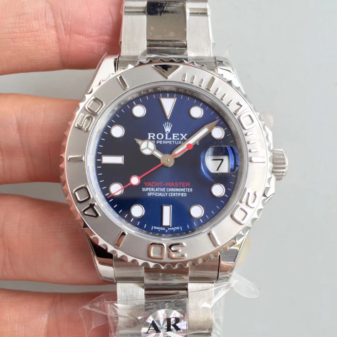 【AR一比一超A高仿手表】 Rolex  Yacht-Master 系列268622 wrist watch 中性37毫米男女 / R205