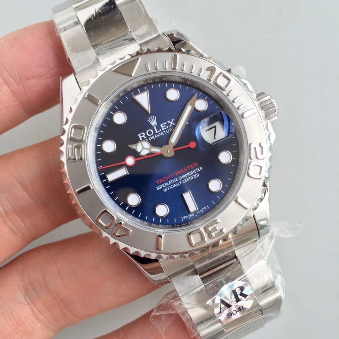 【AR一比一超A高仿手表】 Rolex  Yacht-Master 系列268622 wrist watch 中性37毫米男女 / R205