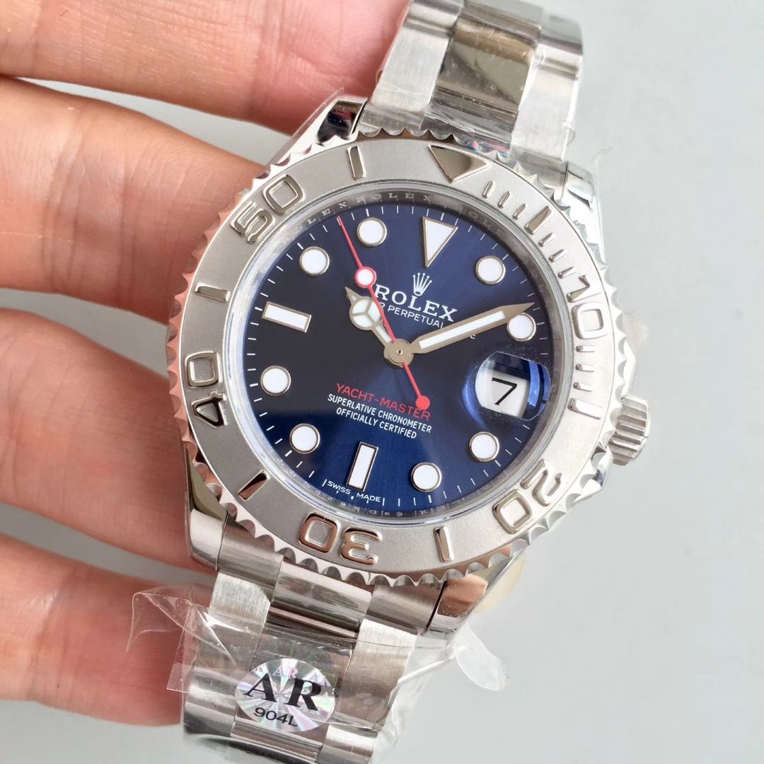 【AR一比一超A高仿手表】 Rolex  Yacht-Master 系列268622 wrist watch 中性37毫米男女 / R205