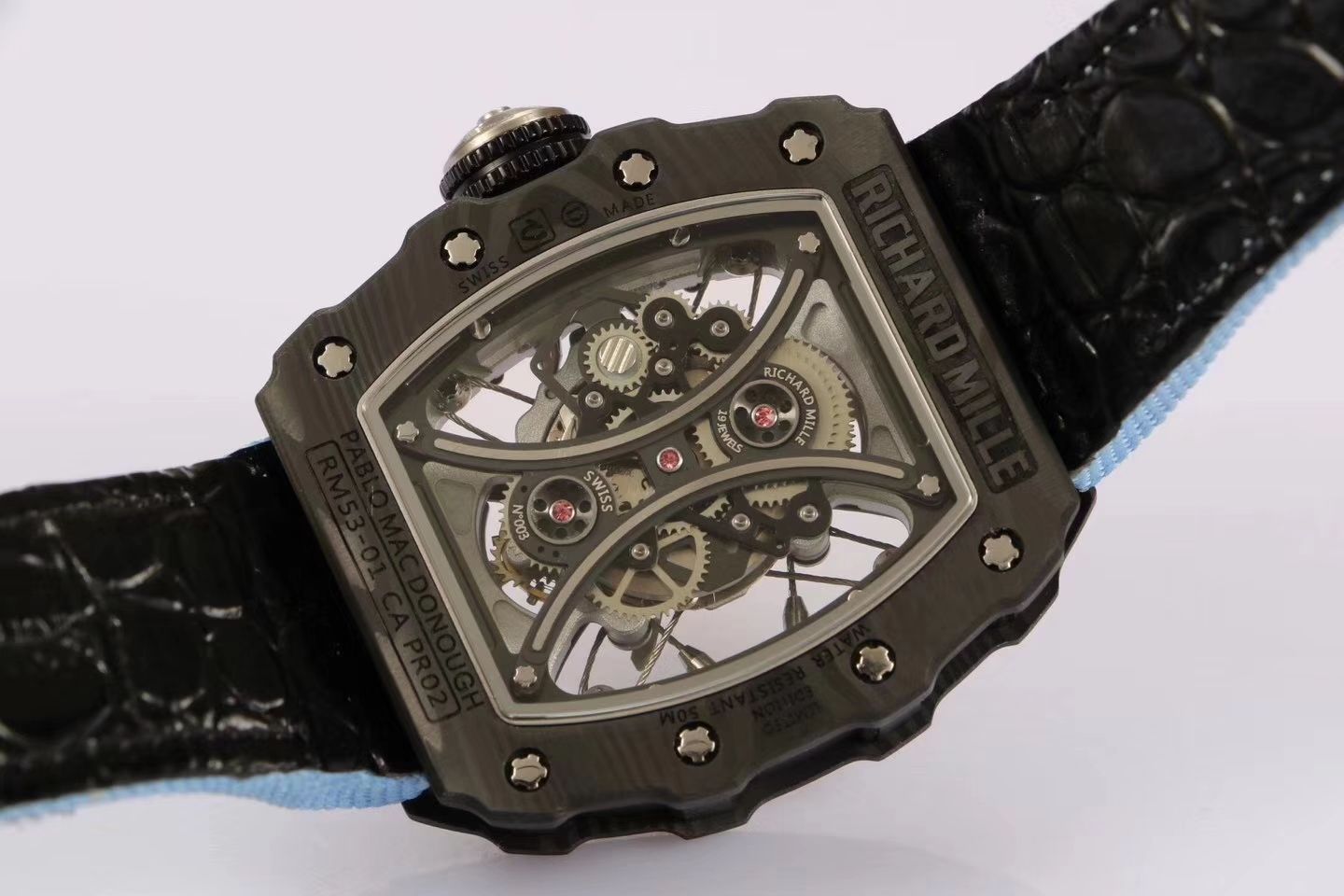 【RICHARD MILLE】复刻高仿RM53-01 这款 wrist watch 充满动感与活力 / RM53-01