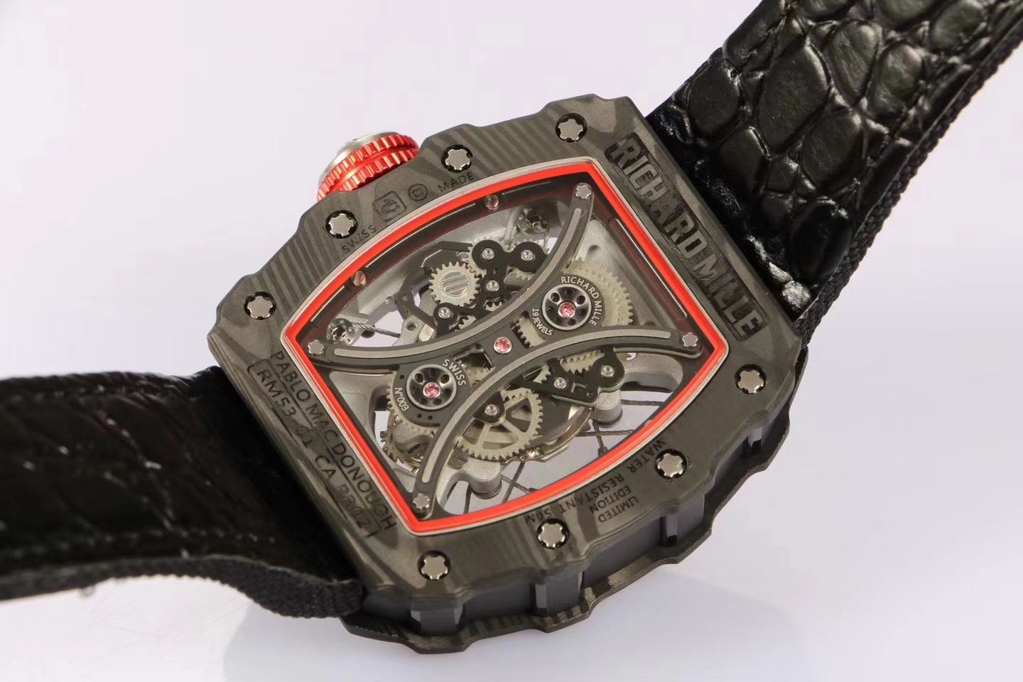 【RICHARD MILLE】复刻高仿RM53-01 这款 wrist watch 充满动感与活力 / RM53-01