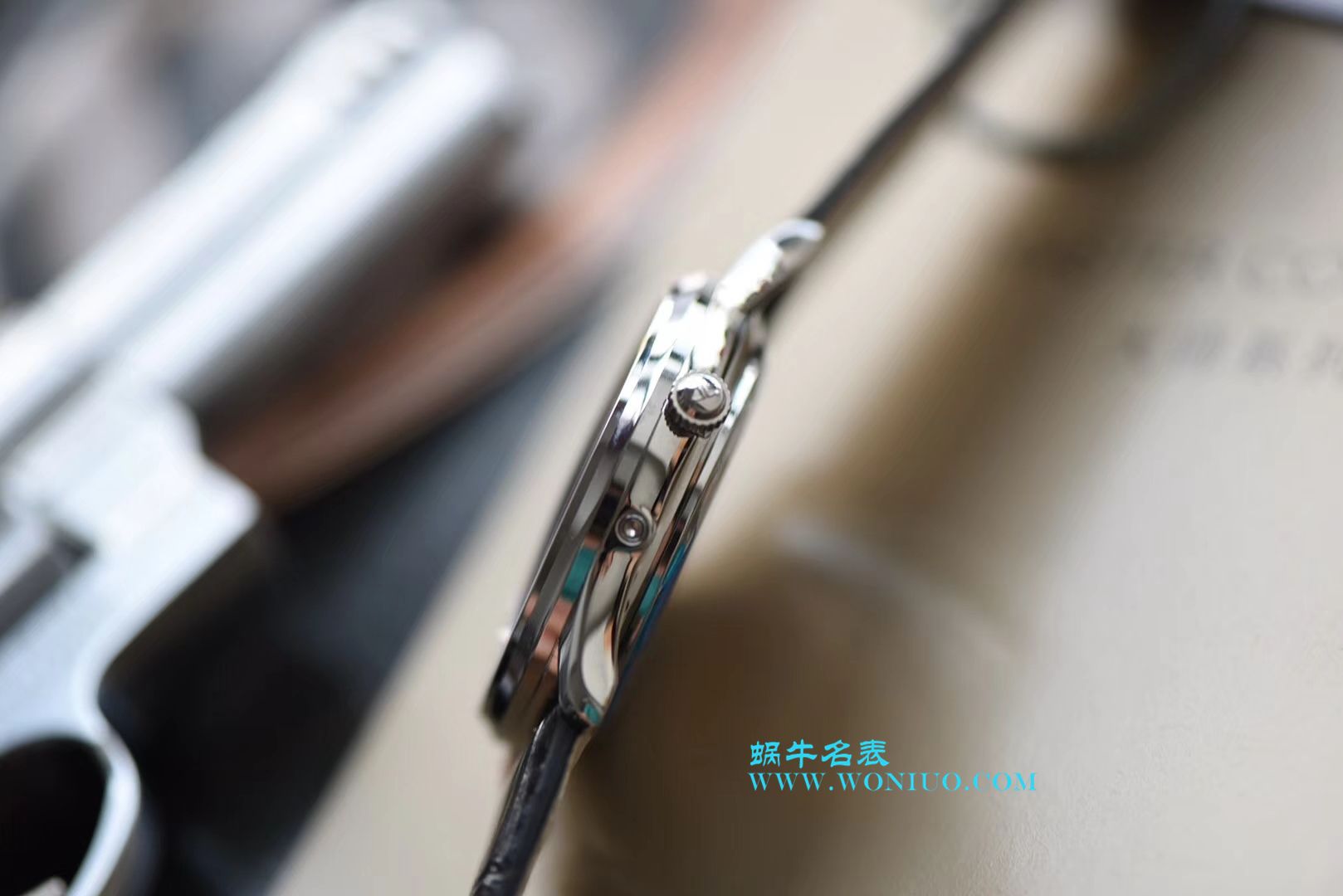 ZF【厚积“薄”发 年度大作】 ZF新品， top 复刻高仿 Jaeger-LeCoultre 月相大师系列1368470《黑面》、Q1368420《白面》 wrist watch  / JJ122