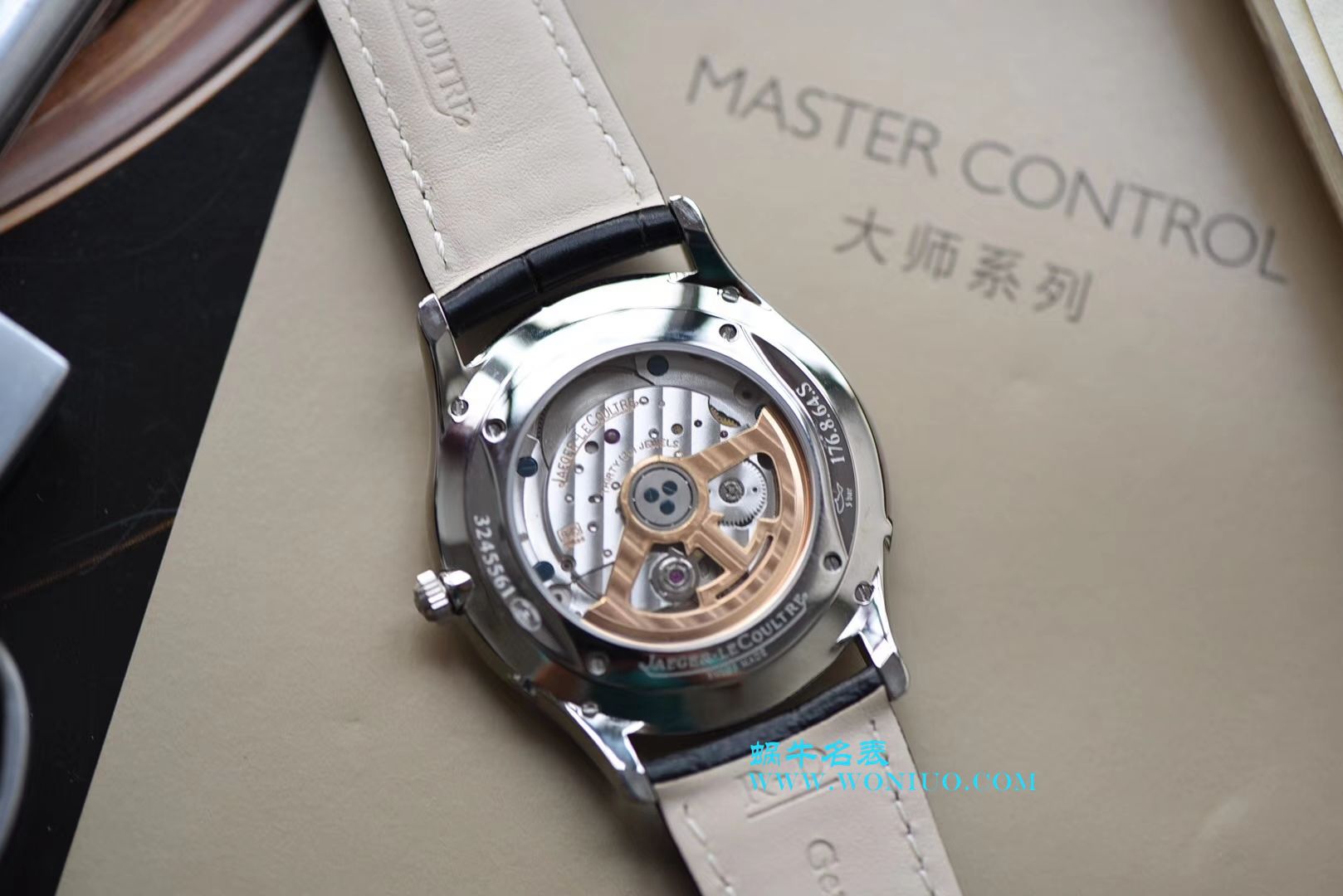 ZF【厚积“薄”发 年度大作】 ZF新品， top 复刻高仿 Jaeger-LeCoultre 月相大师系列1368470《黑面》、Q1368420《白面》 wrist watch  / JJ122