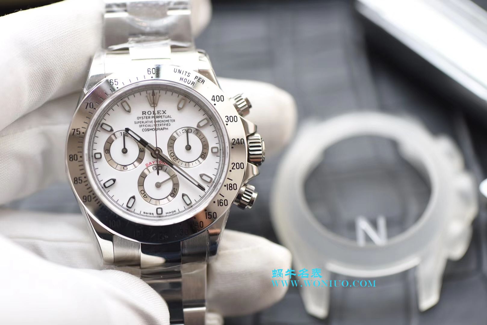 【N Factory 最新神作～原装结构4130】 Rolex  Cosmograph Daytona  top 复刻高仿 Ditongna 系列116520-78590 白钢 Ditongna  / R217