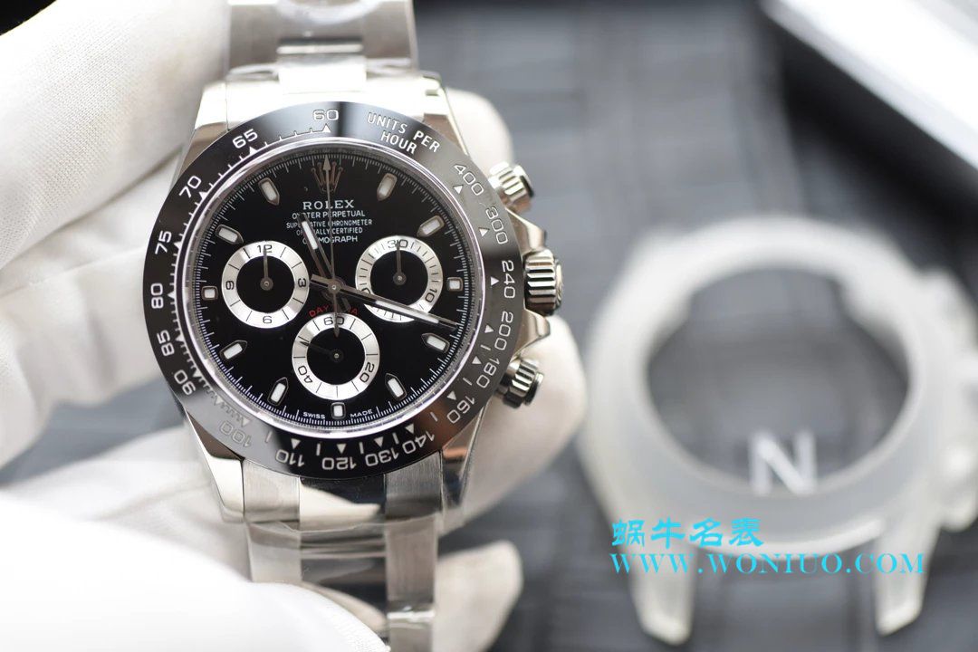 【N Factory 最新神作～原装结构4130 Ditongna 】一比一复刻高仿116500LN-78590 Composite 圈黑盘机械手表 / R218