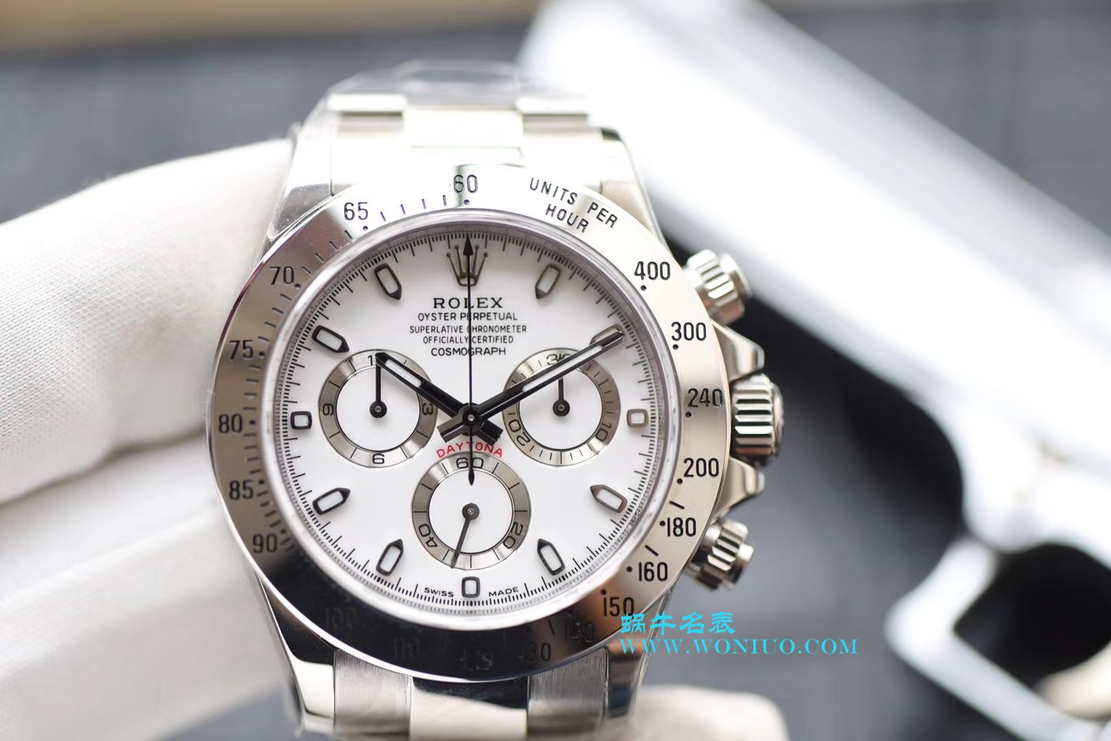 【N Factory 最新神作～原装结构4130】 Rolex  Cosmograph Daytona  top 复刻高仿 Ditongna 系列116520-78590 白钢 Ditongna  / R217