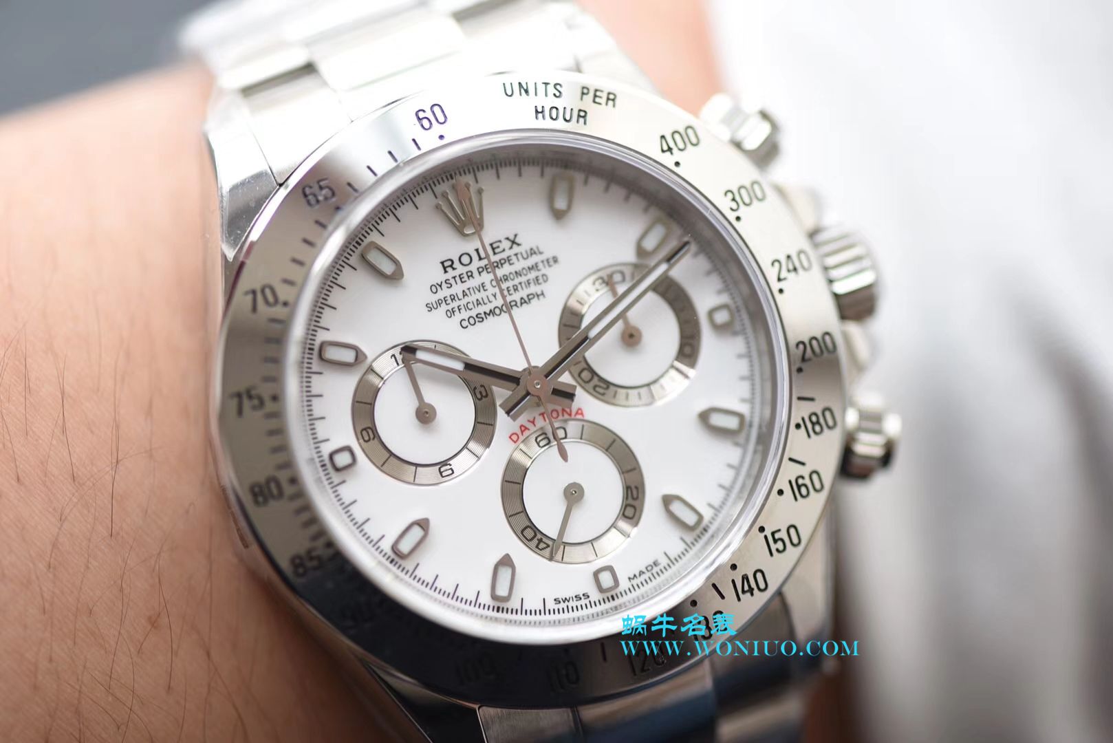【N Factory 最新神作～原装结构4130】 Rolex  Cosmograph Daytona  top 复刻高仿 Ditongna 系列116520-78590 白钢 Ditongna  / R217