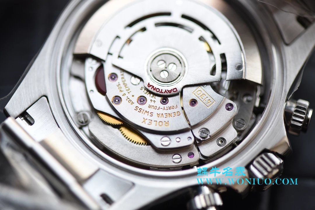 【N Factory 最新神作～原装结构4130 Ditongna 】 Rolex  Cosmograph Daytona  Ditongna  Best 复刻高仿手表116520-78590 黑盘 wrist watch (黑钢迪) / R216