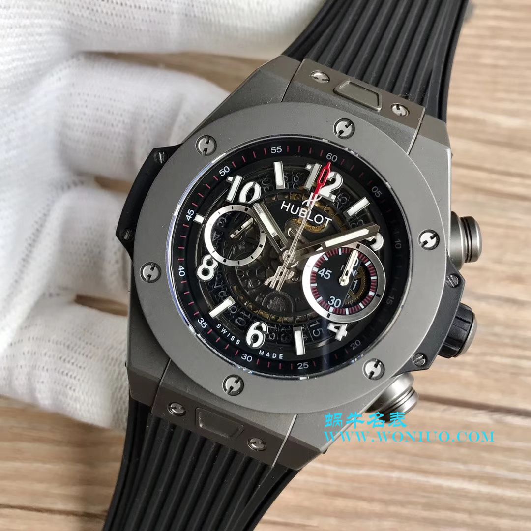 【JB一比一超A高仿手表】 hublot BIG BANG系列411.OX.1180.RX镂空 wrist watch  / YB054