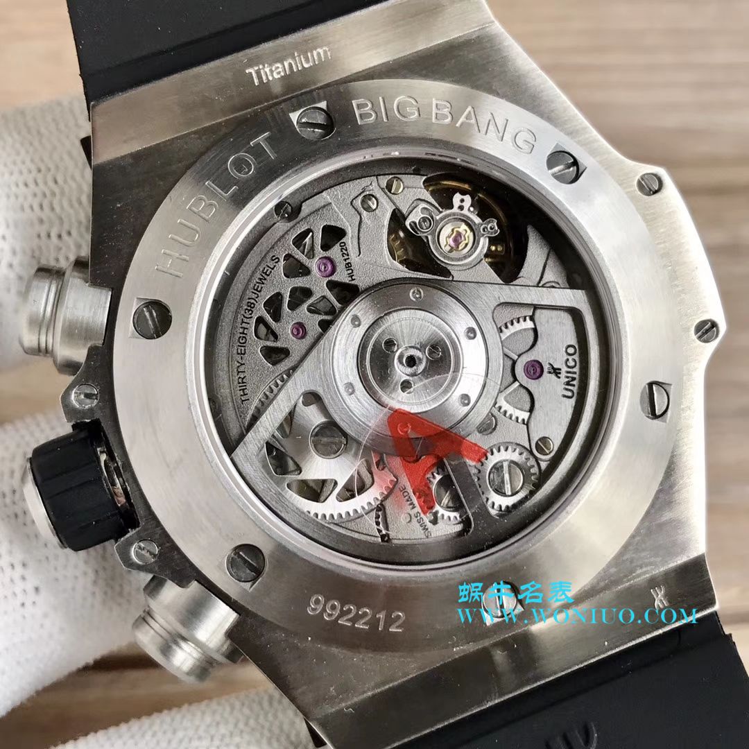 【JB一比一超A高仿手表】 hublot BIG BANG系列411.OX.1180.RX镂空 wrist watch  / YB054