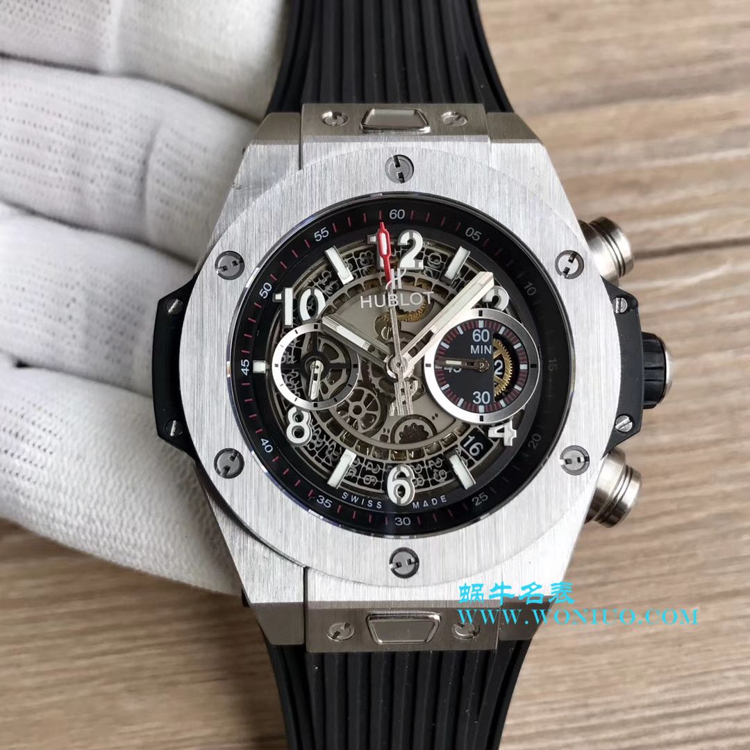【JB一比一超A高仿手表】 hublot BIG BANG系列411.OX.1180.RX镂空 wrist watch  / YB054