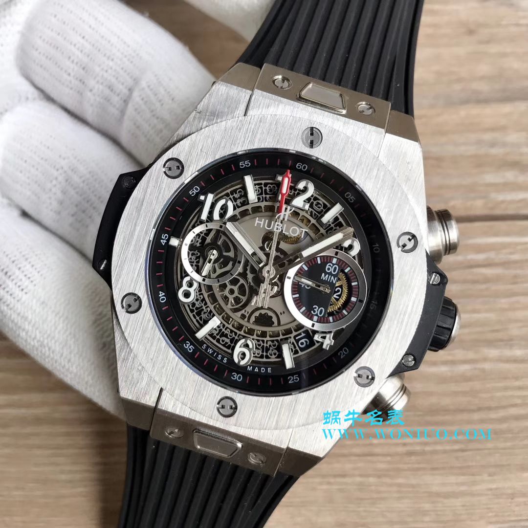 【JB一比一超A高仿手表】 hublot BIG BANG系列411.OX.1180.RX镂空 wrist watch  / YB054