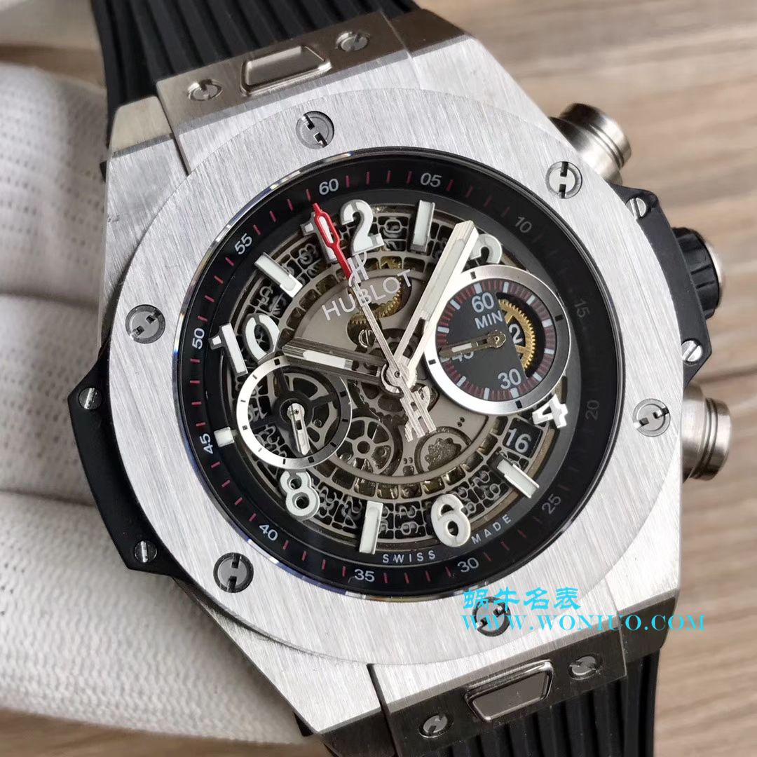 【JB一比一超A高仿手表】 hublot BIG BANG系列411.OX.1180.RX镂空 wrist watch  / YB054